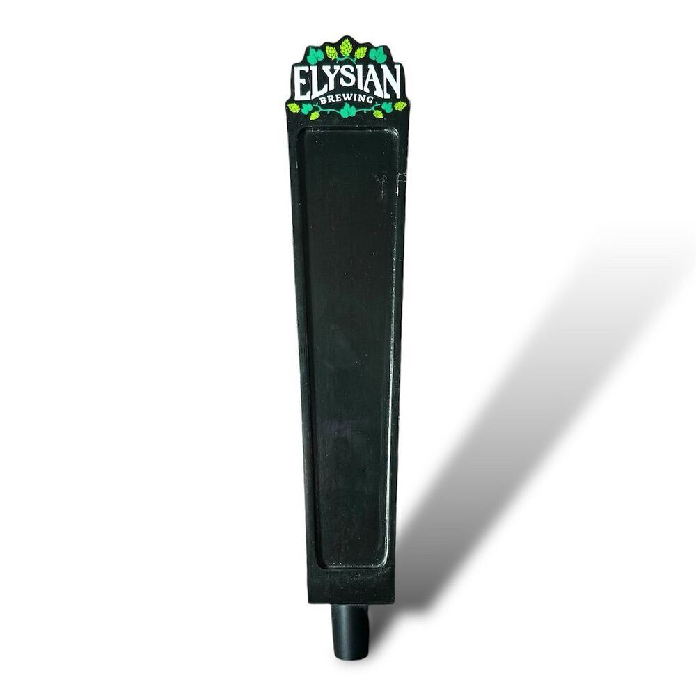 Elysian‎ Brewing Black Tap Handle Keg Bar Collectible Knob